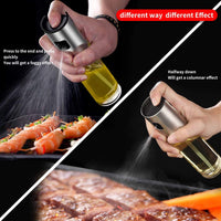 Oil Sprayer Dispenser Glass Bottle